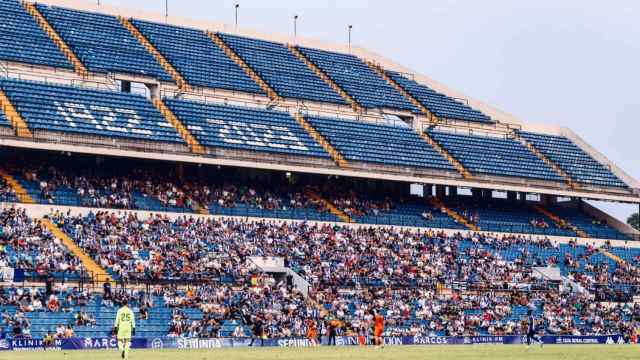 Un partido del Hércules en el Estadio José Rico Pérez.