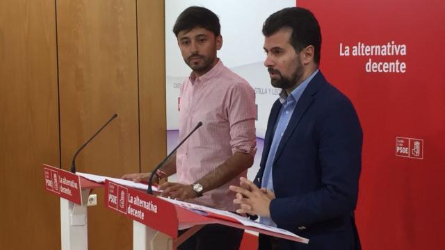 El secretario general del PSOE de Castilla y León, Luis Tudanca, en una imagen de archivo
