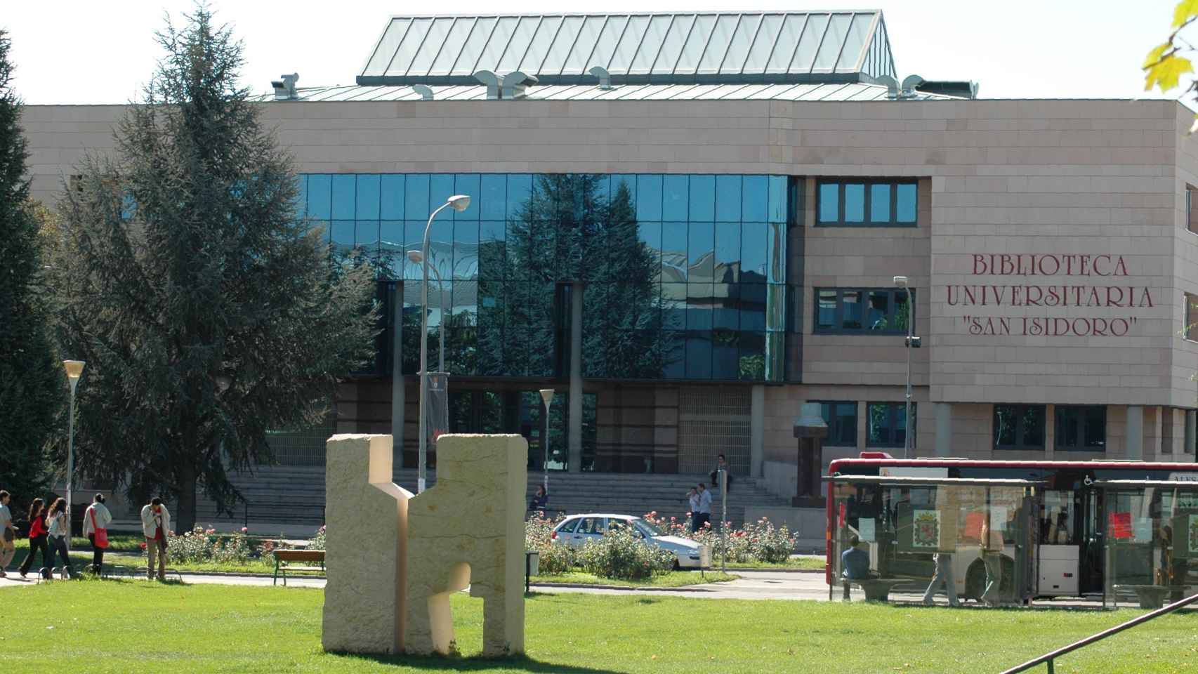 Imagen de archivo del campus de la ULE, en León