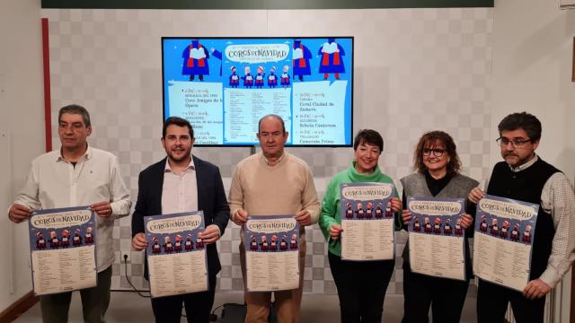 Presentación del primer Festival de Coros de Navidad de la Diputación de Zamora