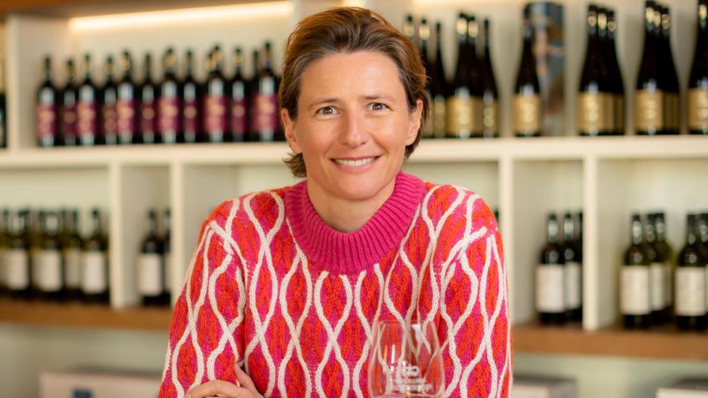 La princesa Marie de Liechtenstein, en una imagen compartida por la bodega en la que trabaja.