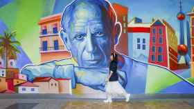 Un mural de Picasso.