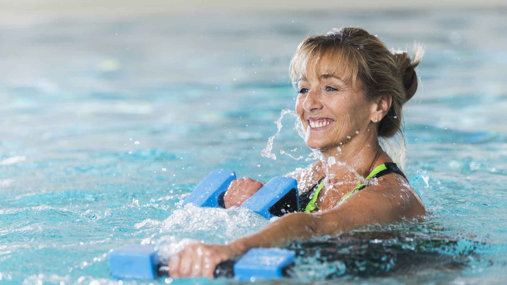 Los ejercicios en el agua van mucho más allá de la natación.