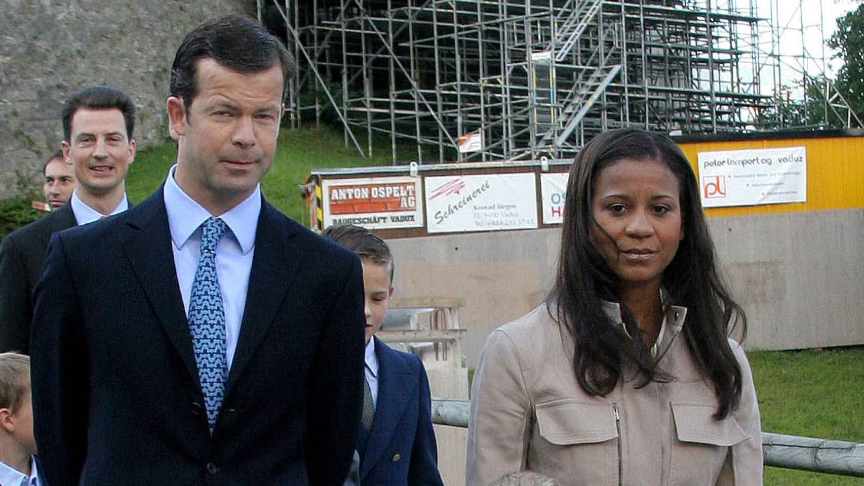 Maximiliano y su mujer Angela, en una imagen de 2006.