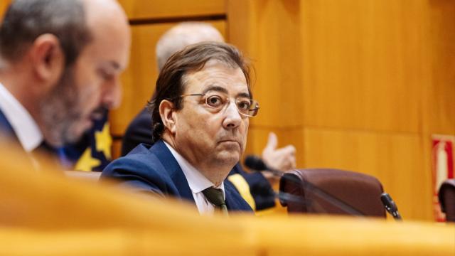 Guillermo Fernández Vara durante una sesión del Senado el pasado noviembre.