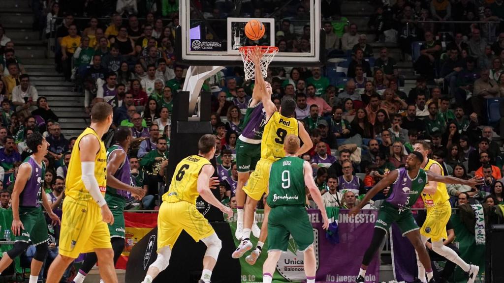 Instante del Unicaja de Málaga vs. Falco de la BCL