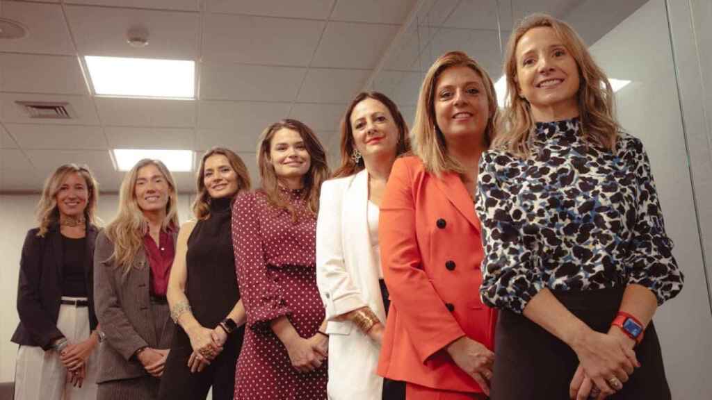 Marlen Estévez, Fátima Rodríguez, Clara Cerdán, Celia Herrero, Ana Martínez, Sara Molina, María Pardo de Vera