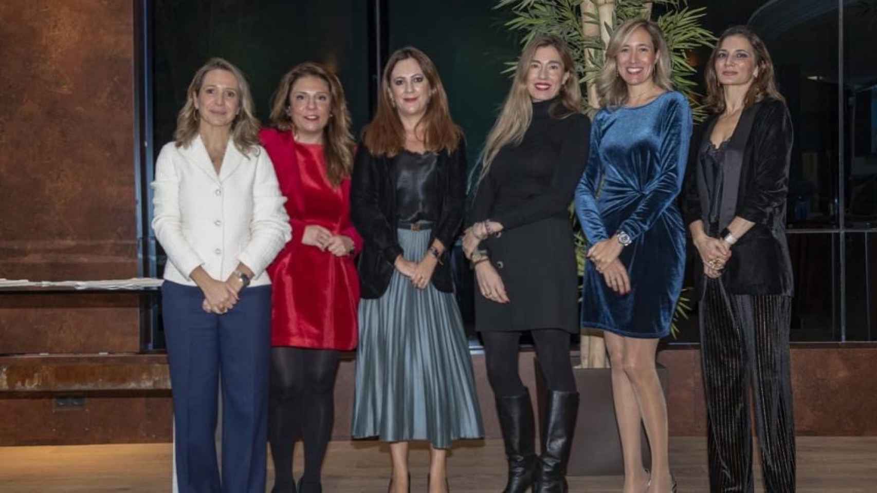 Clara Cerdán,  Marlen Estévez, Fátima Rodríguez, Ana Martínez, Sara Molina, María Pardo de Vera