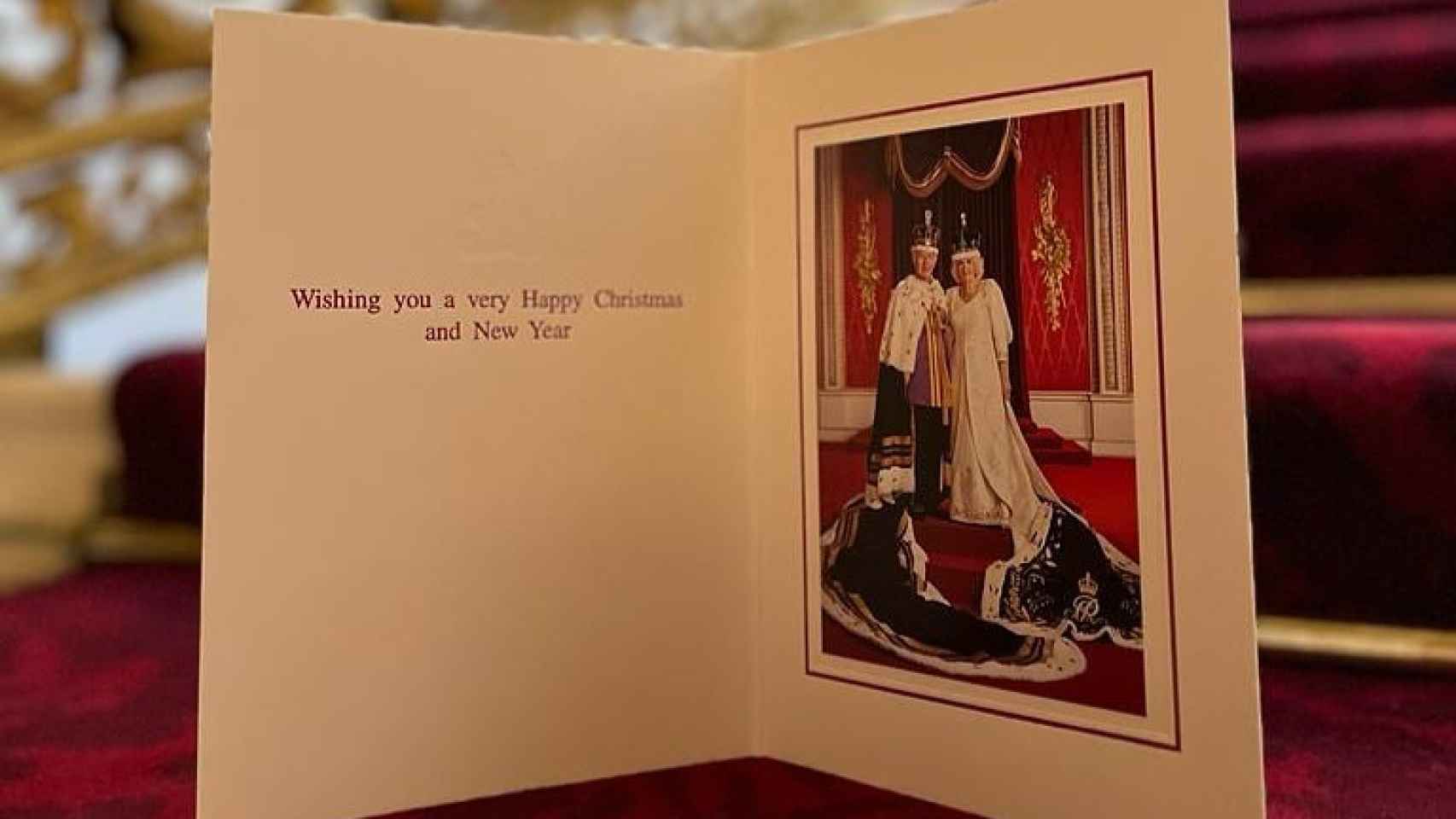 Felicitación navideña de Carlos III y Camila.