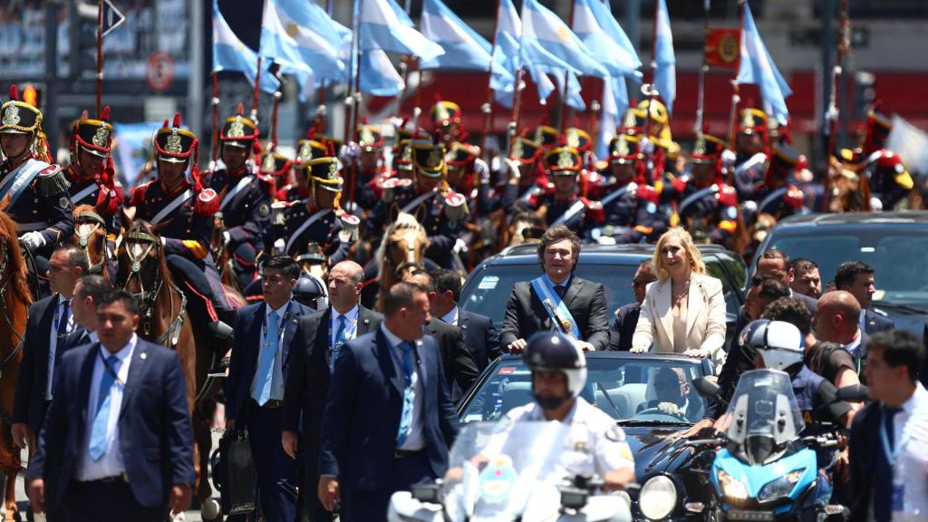 Javier Milei, en la Casa Rosada.