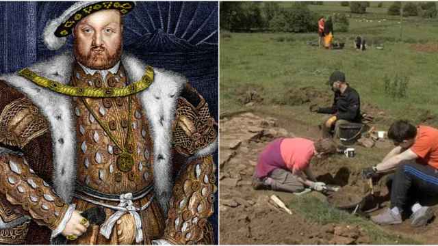 Enrique VIII y el castillo que ha descubierto un grupo de arqueólogos
