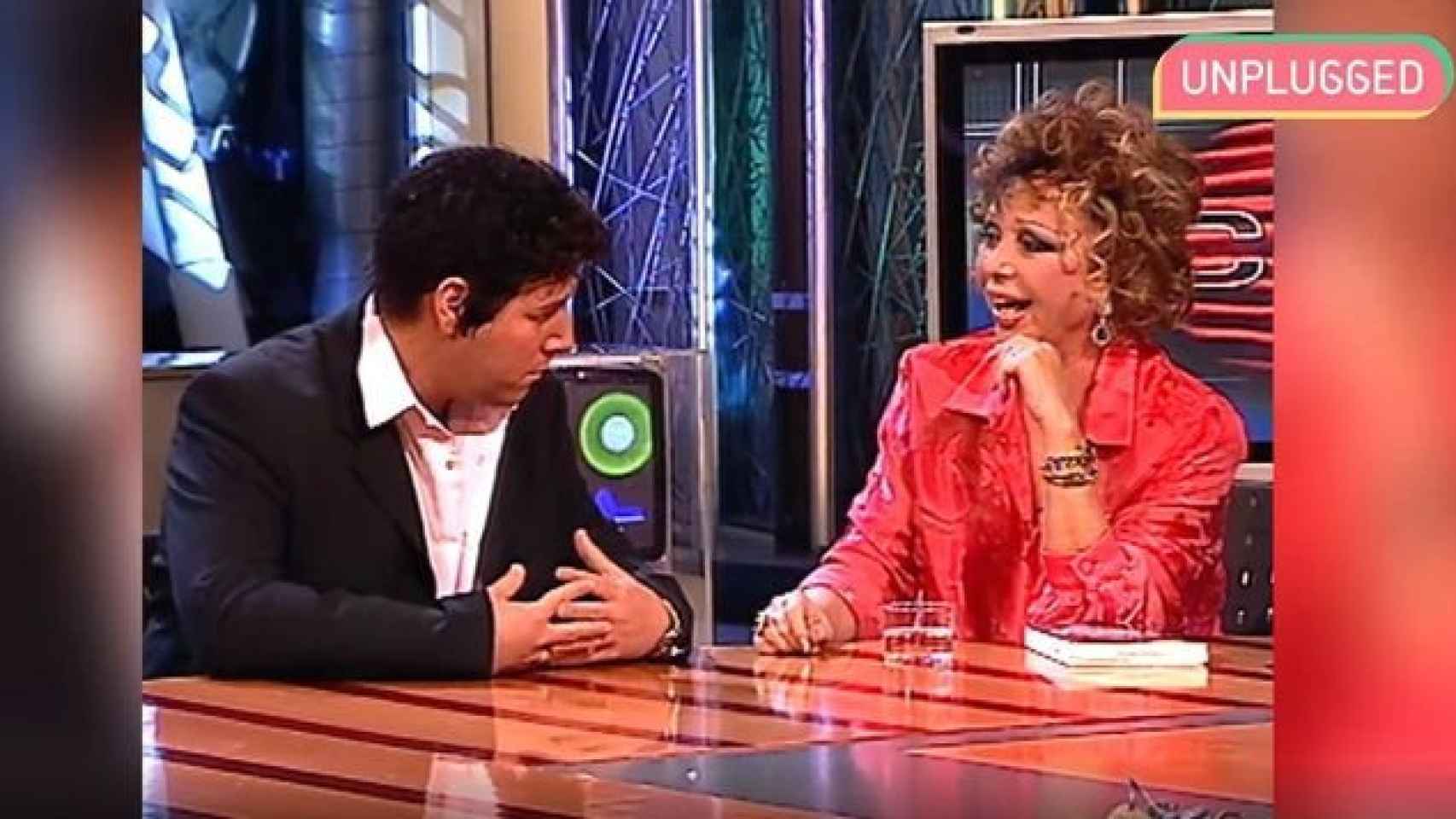 Carlos Latre imitando a Dinio en 'Crónicas Marcianas'.