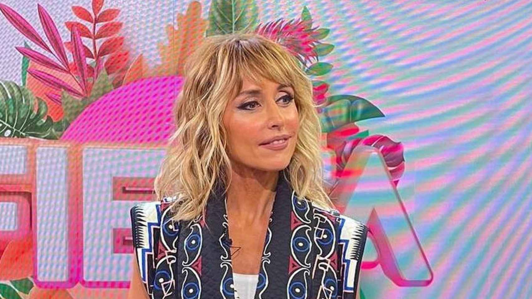Emma García, durante un programa.