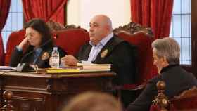 El exconcejal de Ponferrada Pedro Muñoz en la primera sesión del juicio celebrado en la Audiencia Provincial de León