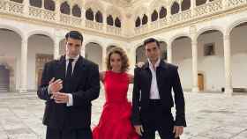 Ana Belén y los Javis graban el spot oficial de los Premios Goya que se celebrarán en Valladolid
