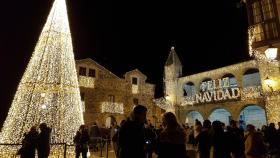 Luces de Navidad en Puebla de Sanabria
