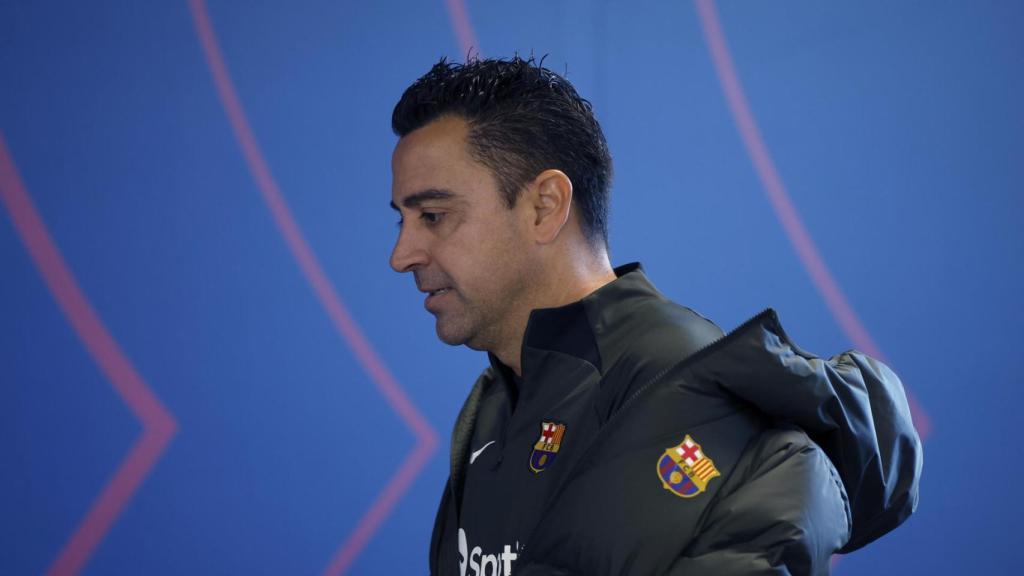 Xavi Hernández, entrenador del FC Barcelona