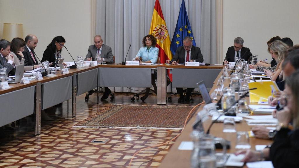 María Jesús Montero preside el Consejo de Política Fiscal y Financiera.