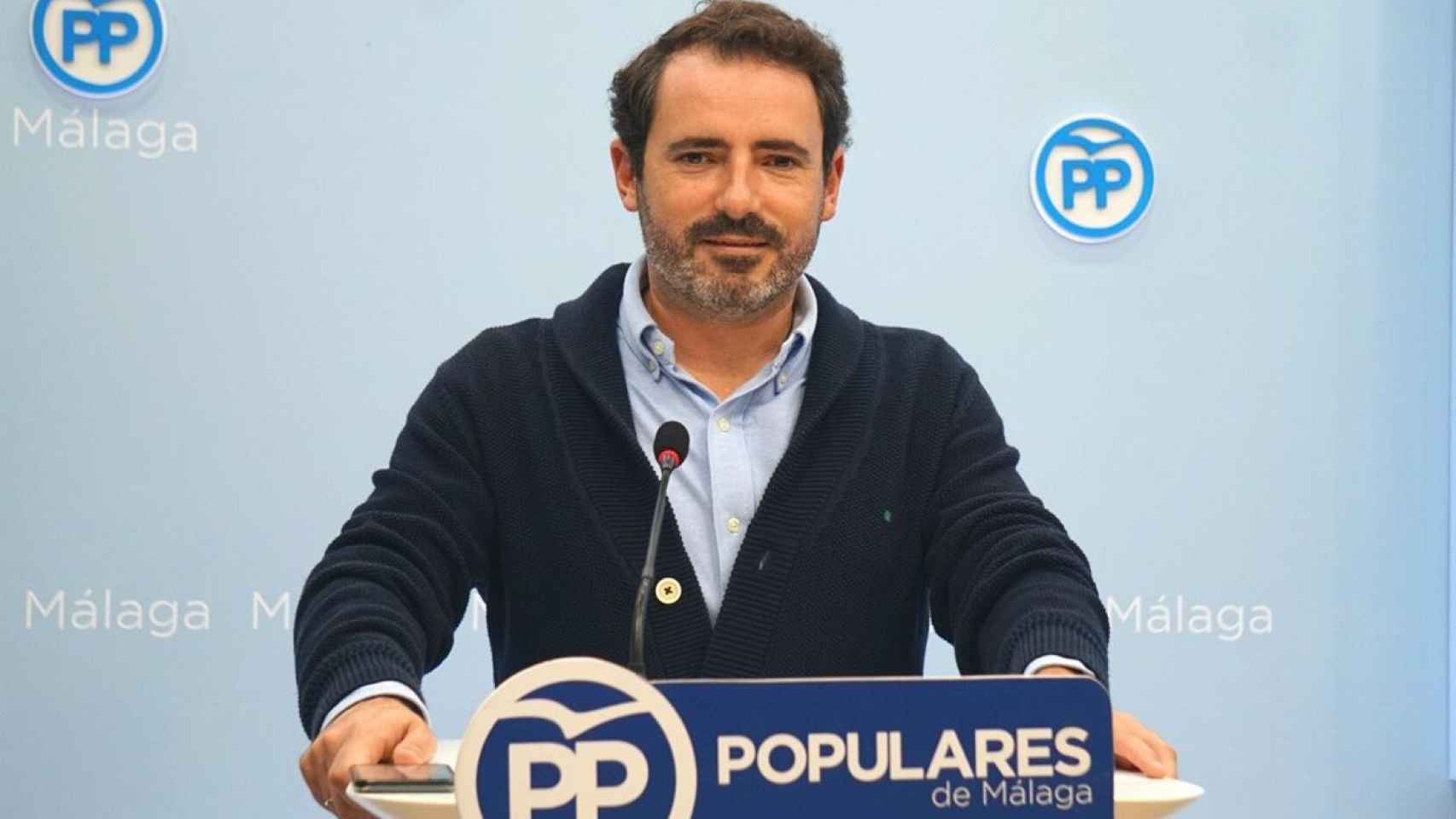 Juan Ramón Carmona, secretario general del PP de Málaga.