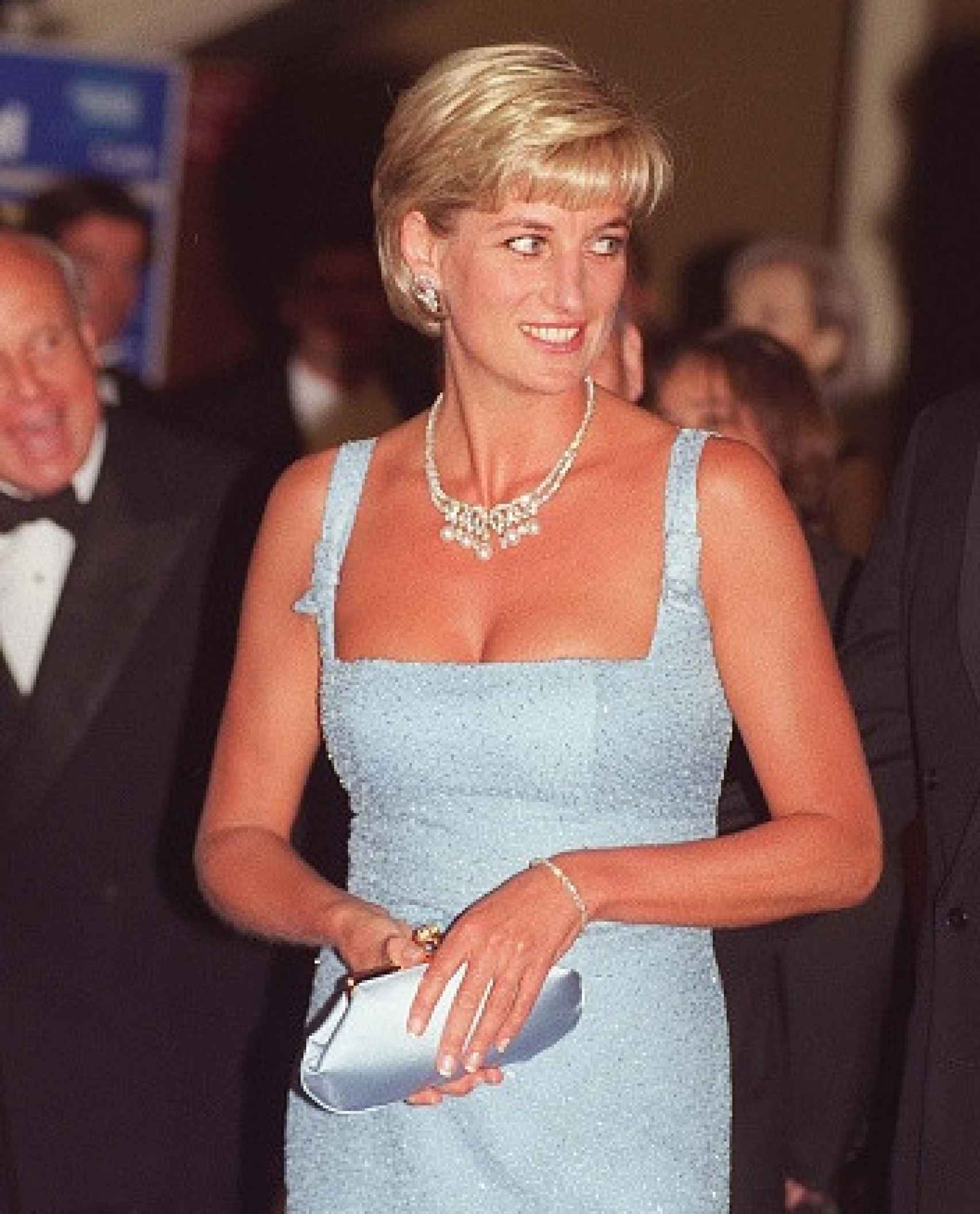 La princesa Diana en 1997 en Londres.