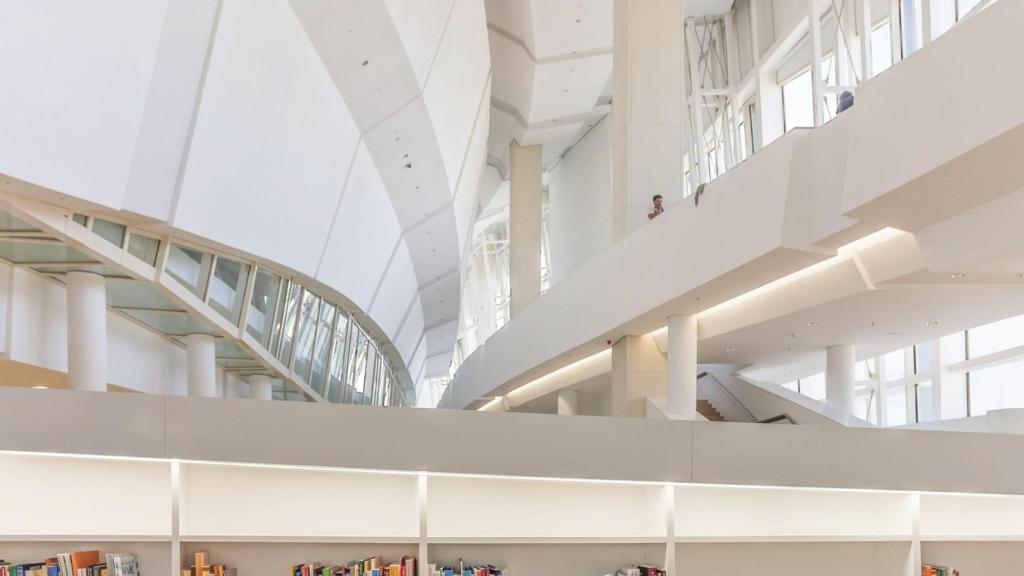 Biblioteca de Galicia, en la Ciudad de la Cultura.