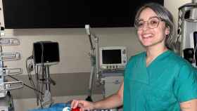 Sheila Senra Alonso, enfermera de Reanimación Cardiaca Postquirúrgica del Hospital Álvaro Cunqueiro.