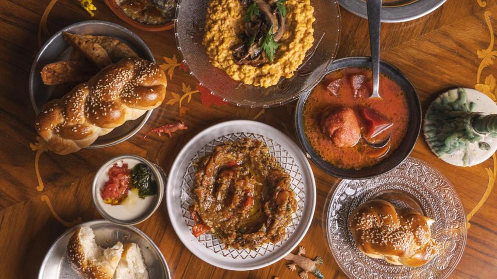 Los platos de Navidad de Kukla.