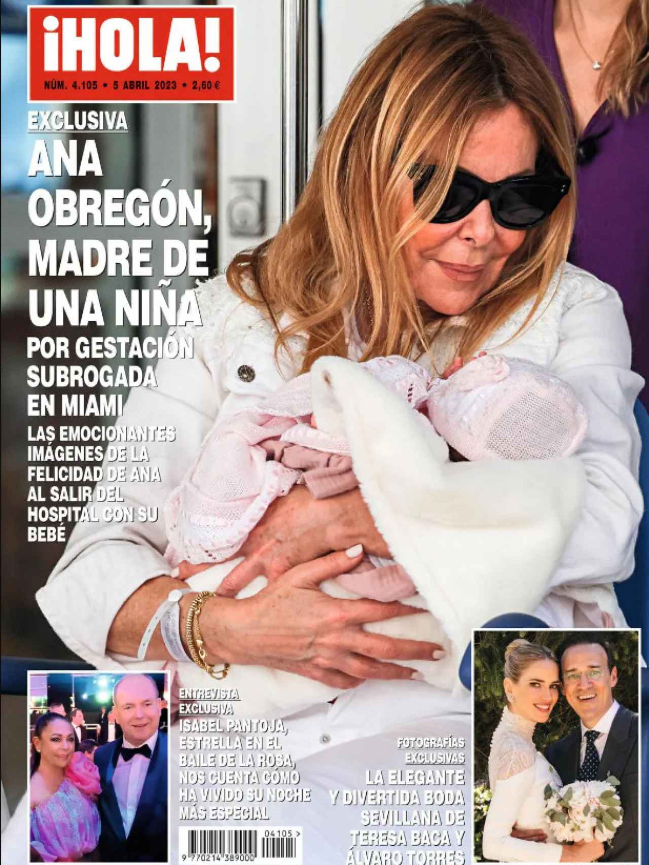 La portada de Ana Obregón que dio la vuelta al mundo.
