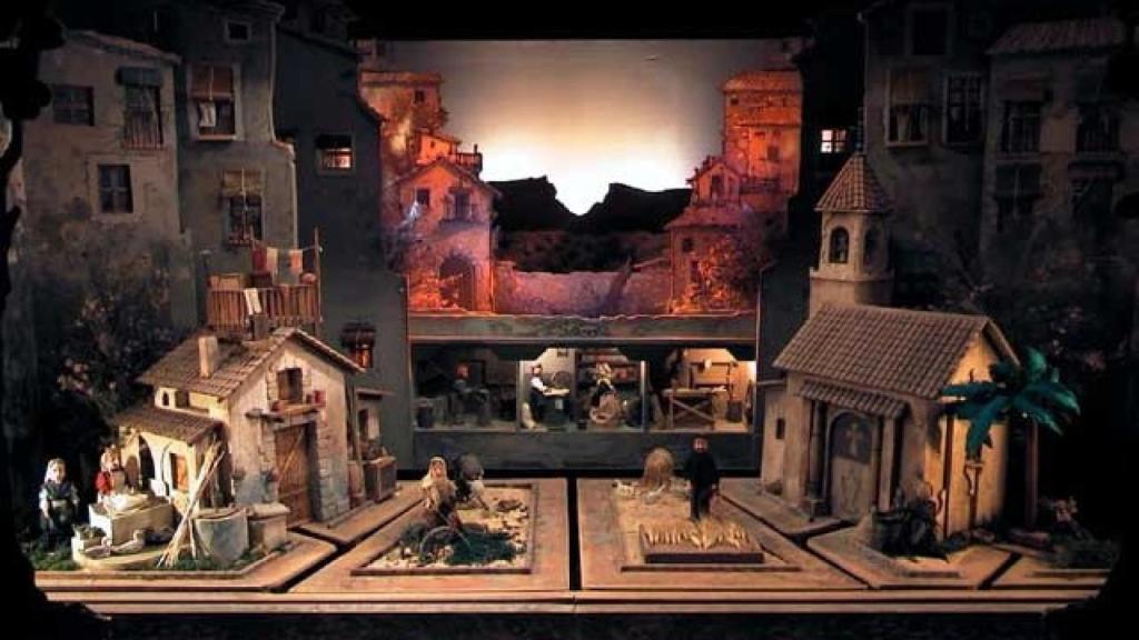 El popular Belén de Tirisiti.