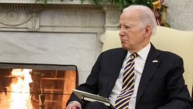 Joe Biden este lunes, durante su reunión con Volodímir Zelenski en la Casa Blanca.