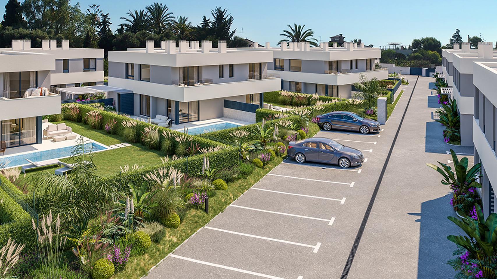 Viviendas Amaire Villas I de Aedas Homes.