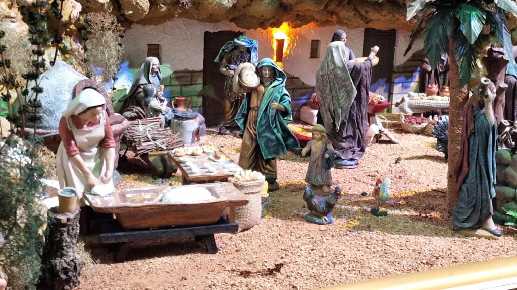 El Belén artesanal Sagrado Corazón de Jesús de Torrevieja.