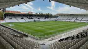 Imagen del estadio de El Plantío de Burgos.
