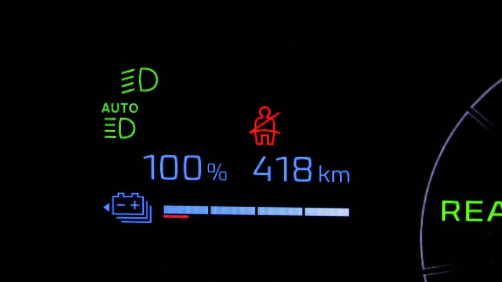 Con la batería al 100% este eléctrico marca 418 kilómetros de autonomía.