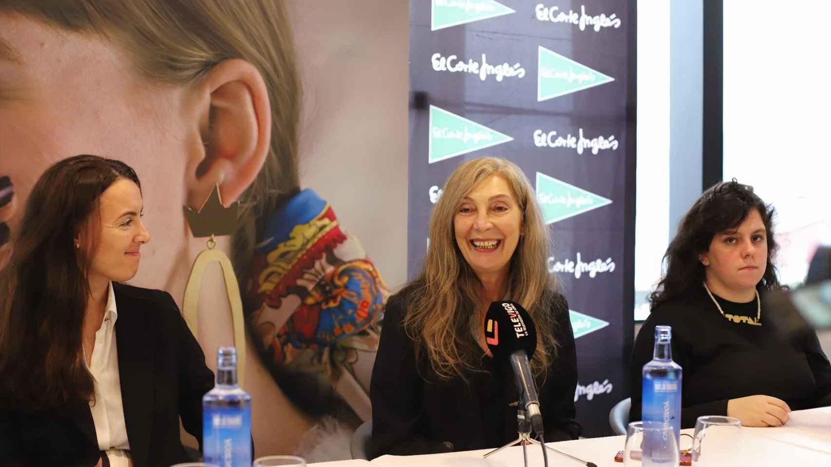 Presentación del proyecto en El Corte Inglés de Vigo.