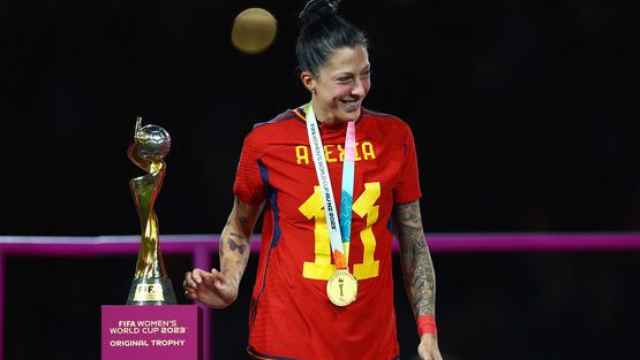 Jenni Hermoso, tras ganar el Mundial con España