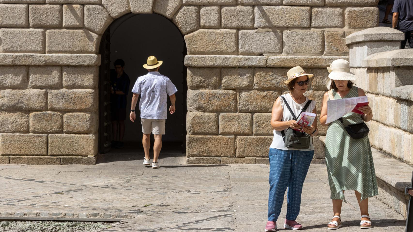 Turistas en la ciudad de Toledo.