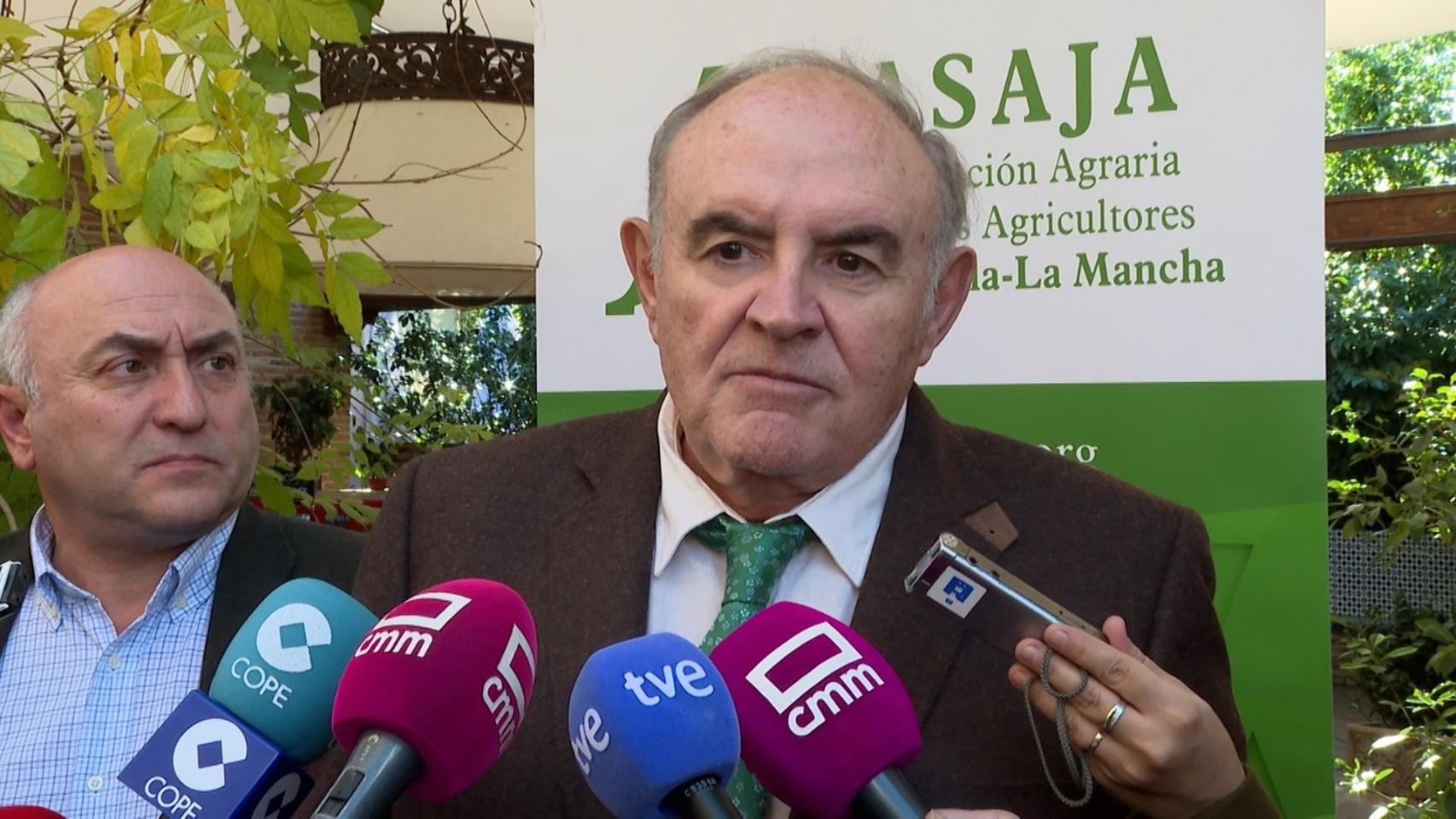 José María Fresneda, presidente de Asaja CLM. Foto: Europa Press.