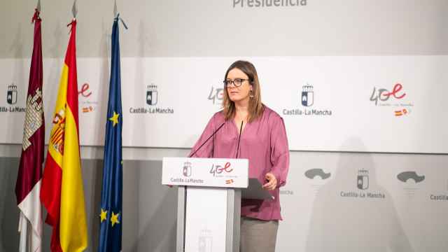 Esther Padilla, consejera portavoz del Gobierno de Castilla-La Mancha. Foto: JCCM.