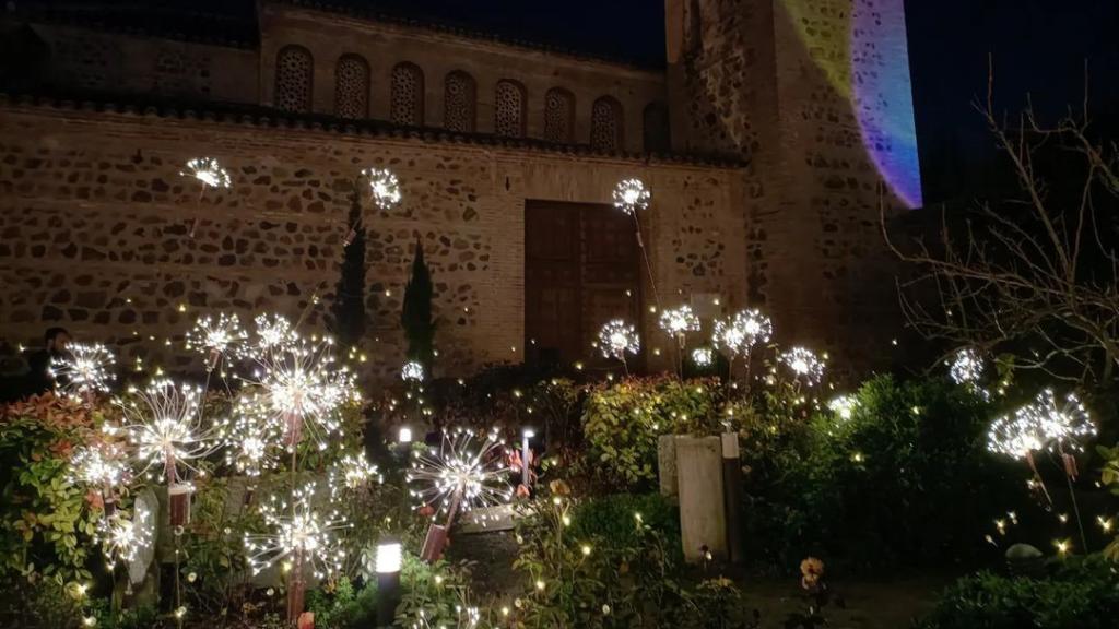 Mercado navideño del Jardín de San Lucas.