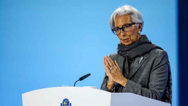 La presidenta del BCE, Christine Lagarde, en una imagen de archivo.