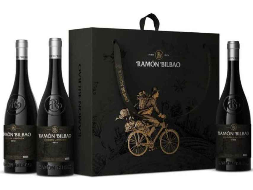 Estuche Ramón Bilbao Edición Limitada con botellas de 75 cl.