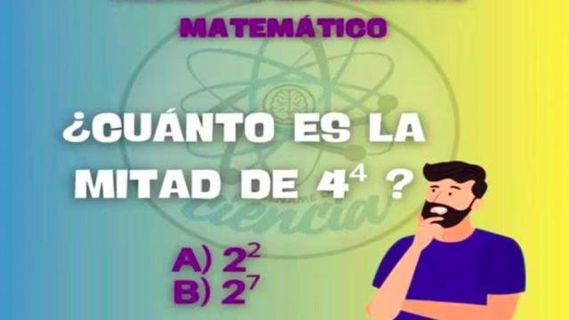 ¿Sabrías resolver este reto matemático?