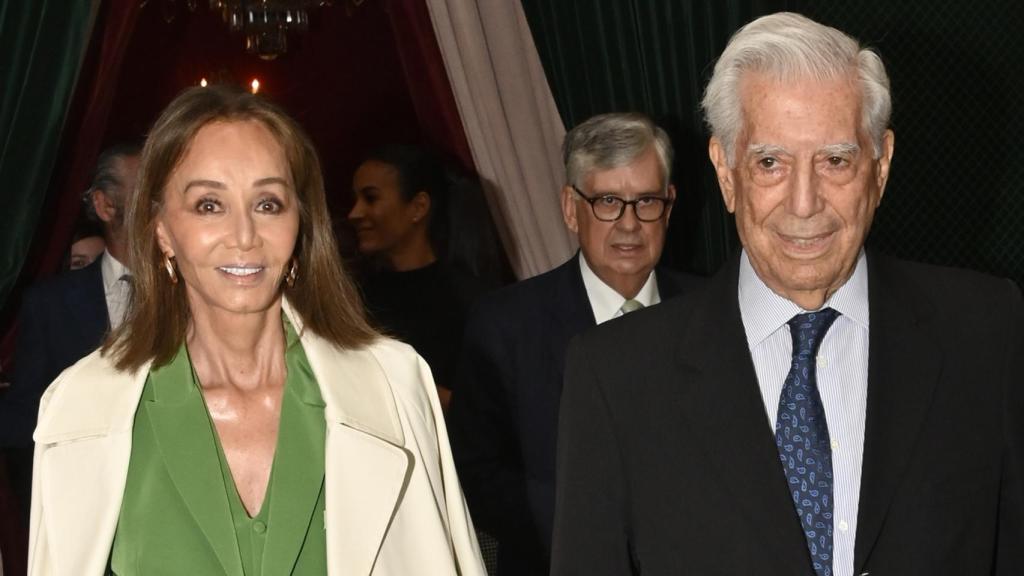 Isabel Preysler y Mario Vargas Llosa, en una imagen de archivo.