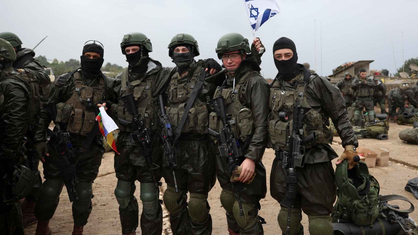 Soldados del ejército israelí.