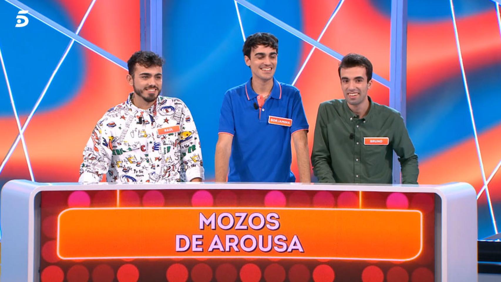 Mozos de Arousa en ‘Reacción en cadena’.