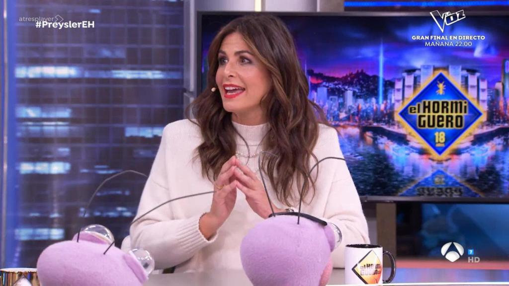 Nuria Roca en 'El Hormiguero'.