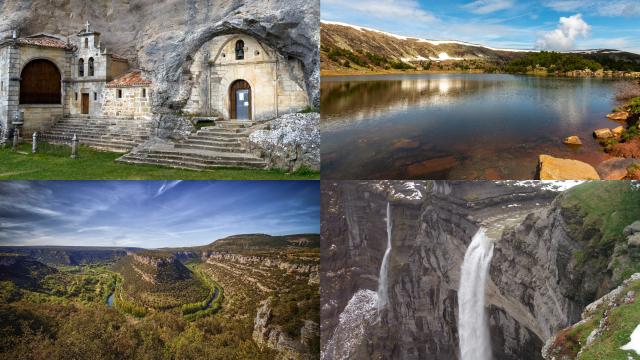 Ojo Guareña, Lagunas de Neila, Hoces del Ebro y el Rudrón, y Monte Santiago-Salto del Nervión