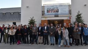 Inauguración del mercado navideño de la Diputación de Valladolid