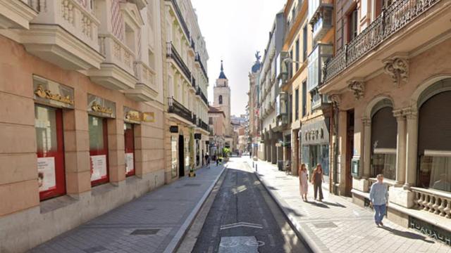 Calle Constitución, donde residía el acusado